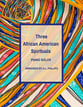 Three African American Spirituals piano sheet music cover